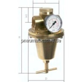 DRW 3340 Wasserdruckminderer (40 bar) G 1/2", 0,5 - 10 bar