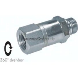 DREH 14 HD Hochdruck-Drehgelenk G 1/4", Stahl verzinkt