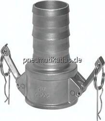 KLDS 19 A Kamlock-Kupplung (C) 19mm Schlauch, Aluminium