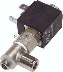 MZ 308 115V 3/2-Wege Magnetventil 8 mm (Steckanschluss) -> G 1/8" (AG)