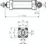 TE 80 ES ISO15552-Laschenschwenkbe-festigung (sphär) 80mm 1.4401