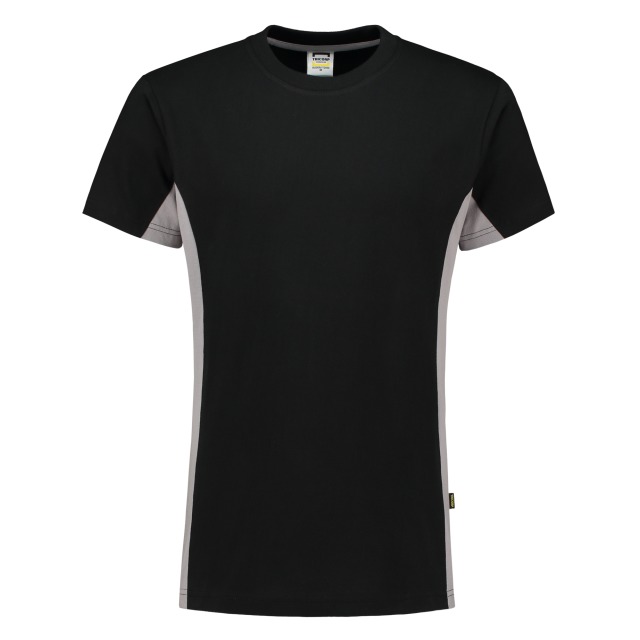 Tricorp T-Shirt Bicolor 102004 Black-Grey