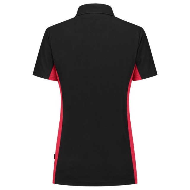 Tricorp Poloshirt Bicolor Damen 202003 Black-Red