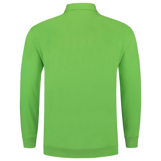 Tricorp Sweatshirt Polokragen und Bund 301005 Lime