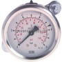MFRE 40100 GLY CR Glycerin-Einbaumanometer, 3kt-Frontring, 100mm, 0 - 40 bar