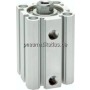 SFS 50/10 ISO 21287-Zylinder, doppeltw., Kolben 50mm, Hub 10mm