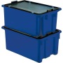 Drehstapelbehälter 65 l 600x400x350 mm blau